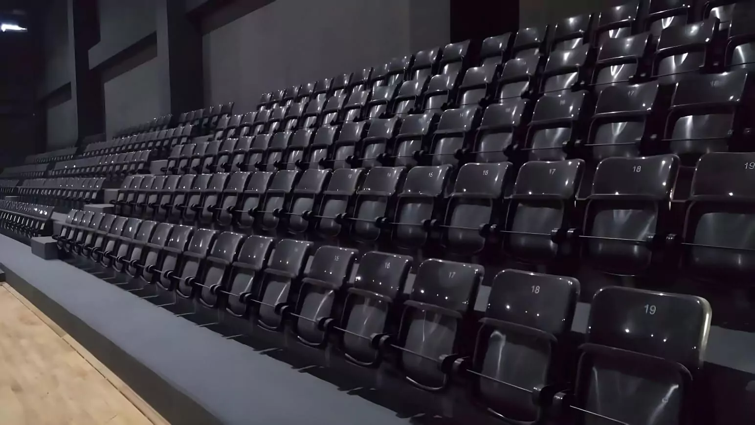 Premium stadium seats designed for durability Image